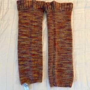 Danielle Guizio Multicolor Knit Leg Warmers